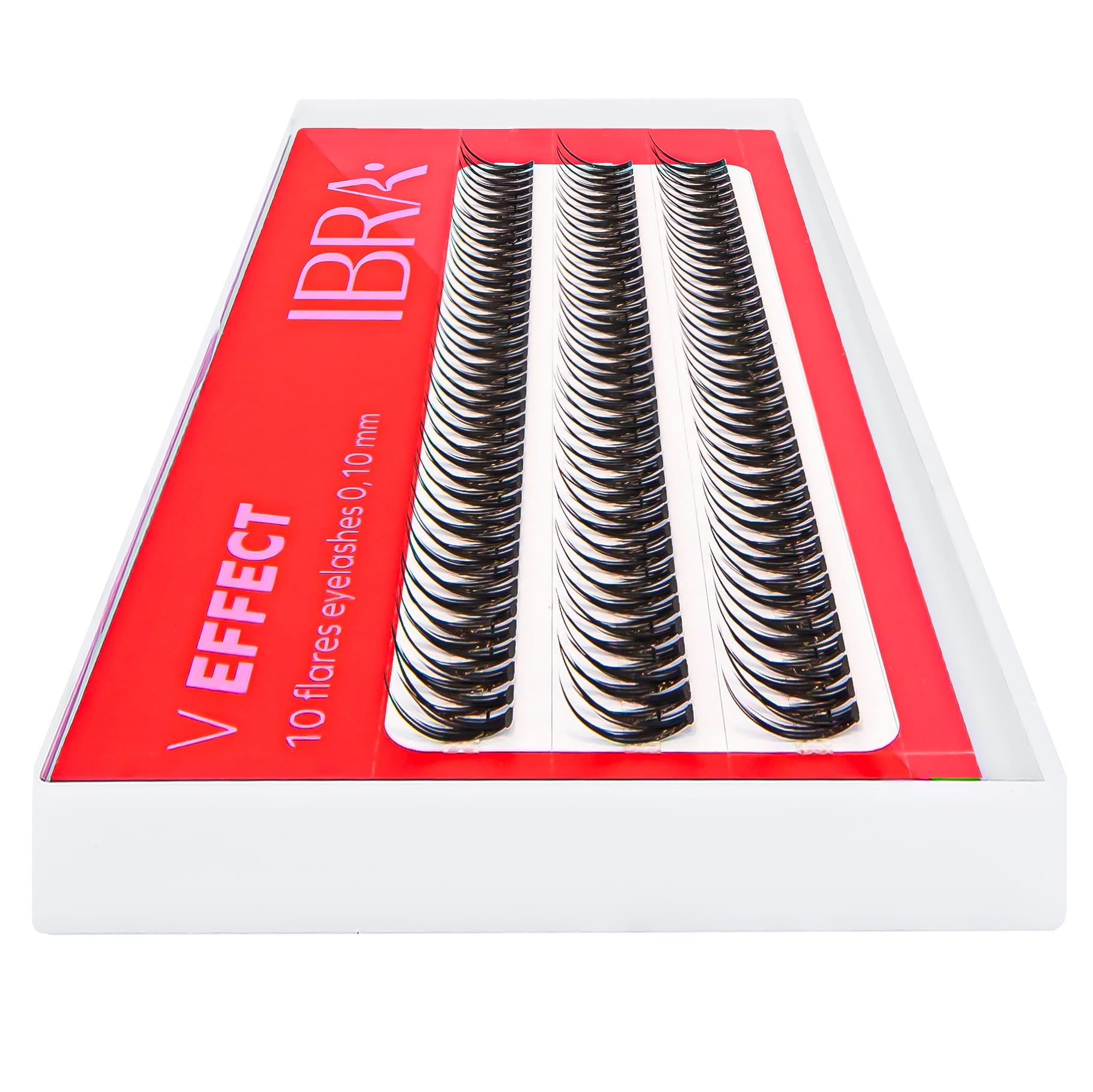 Kępki rzęs V effect C 12mm IBRA Makeup