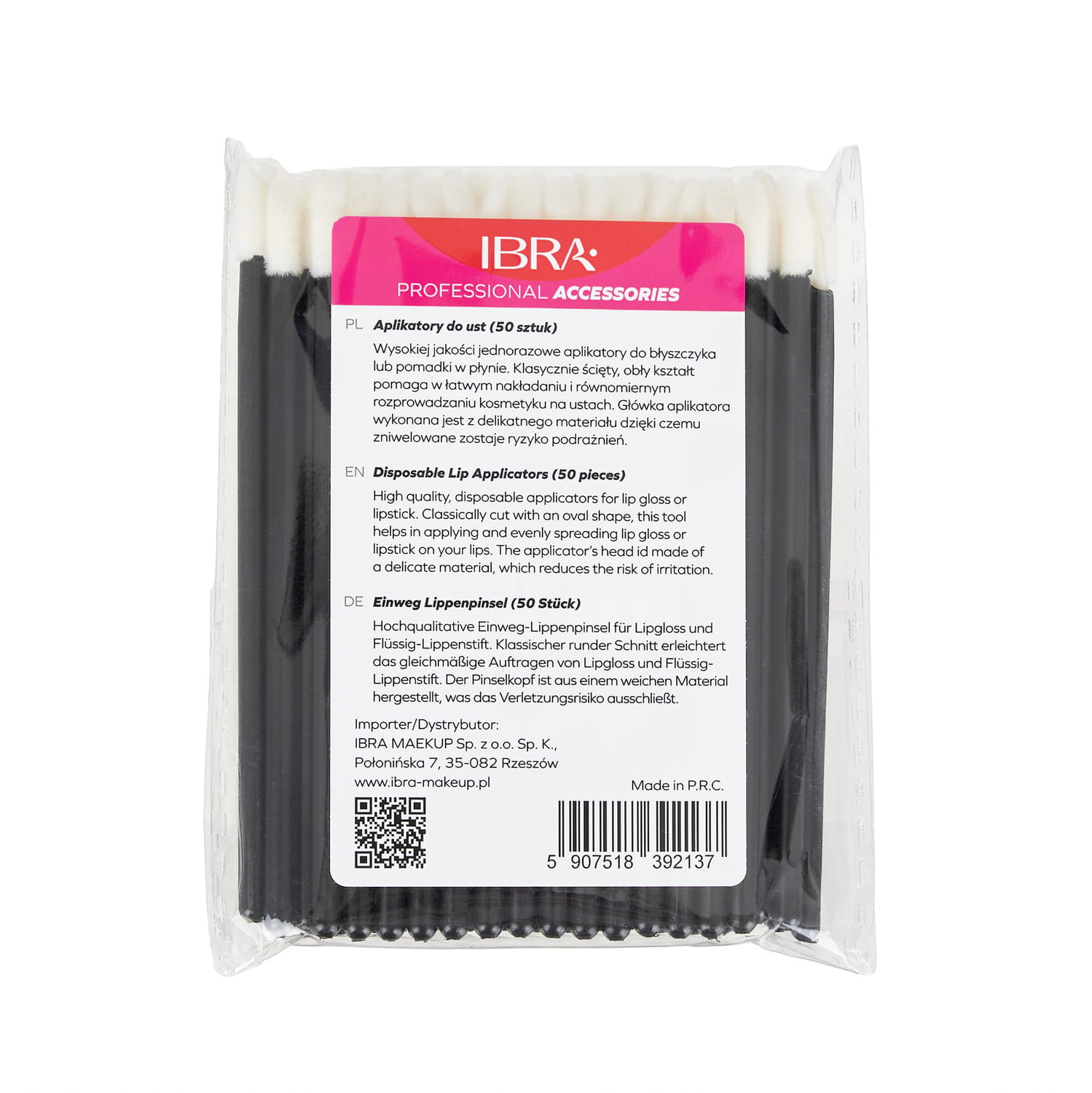 Applicatori per labbra IBRA Makeup 50 pz.