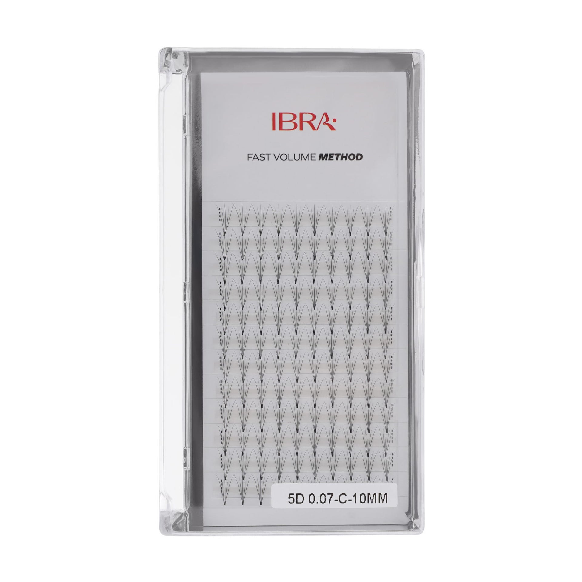 Ciglia con metodo volume veloce 5D 0,07 C 10MM IBRA Makeup