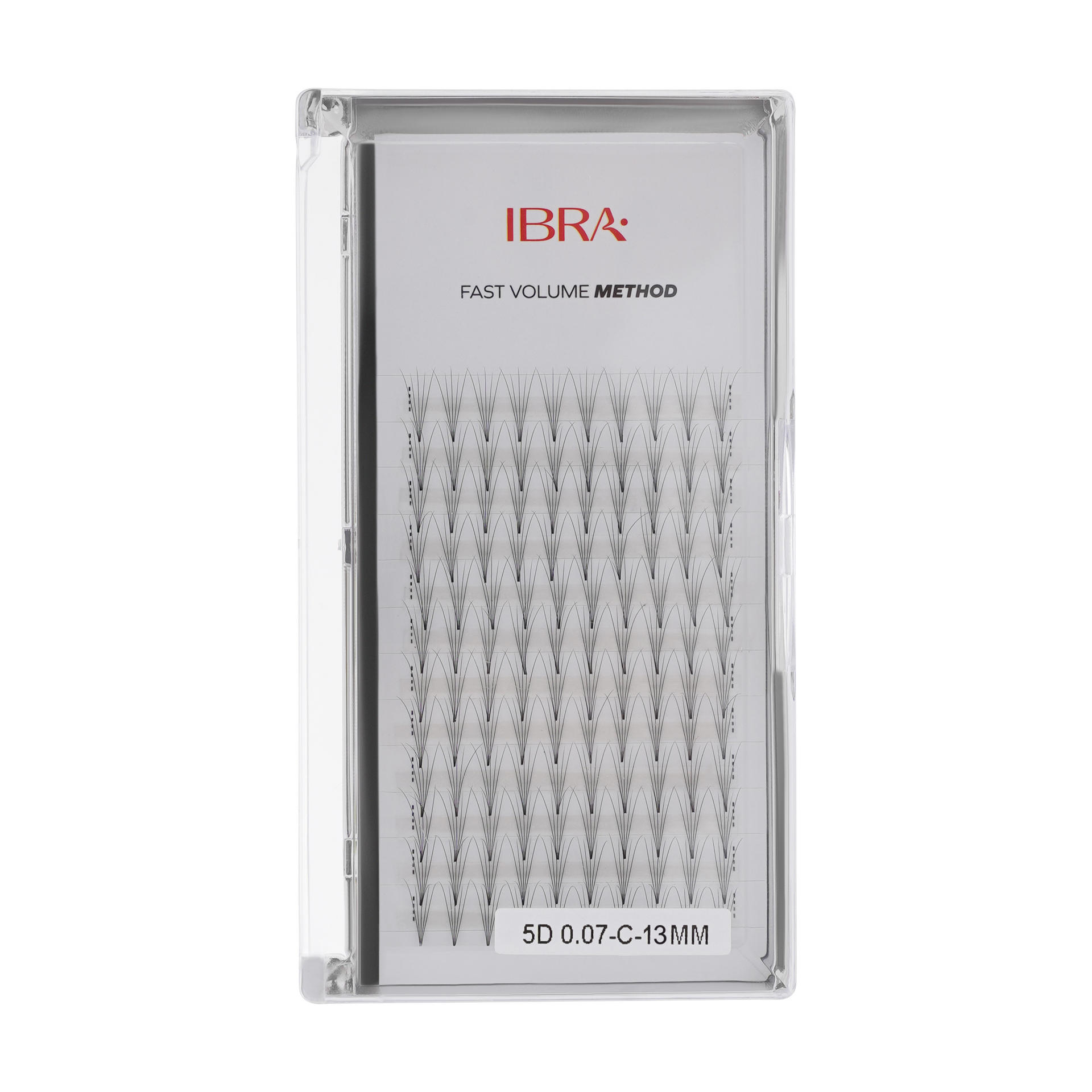 Ciglia con metodo volume veloce 5D 0,07 C 13MM IBRA Makeup