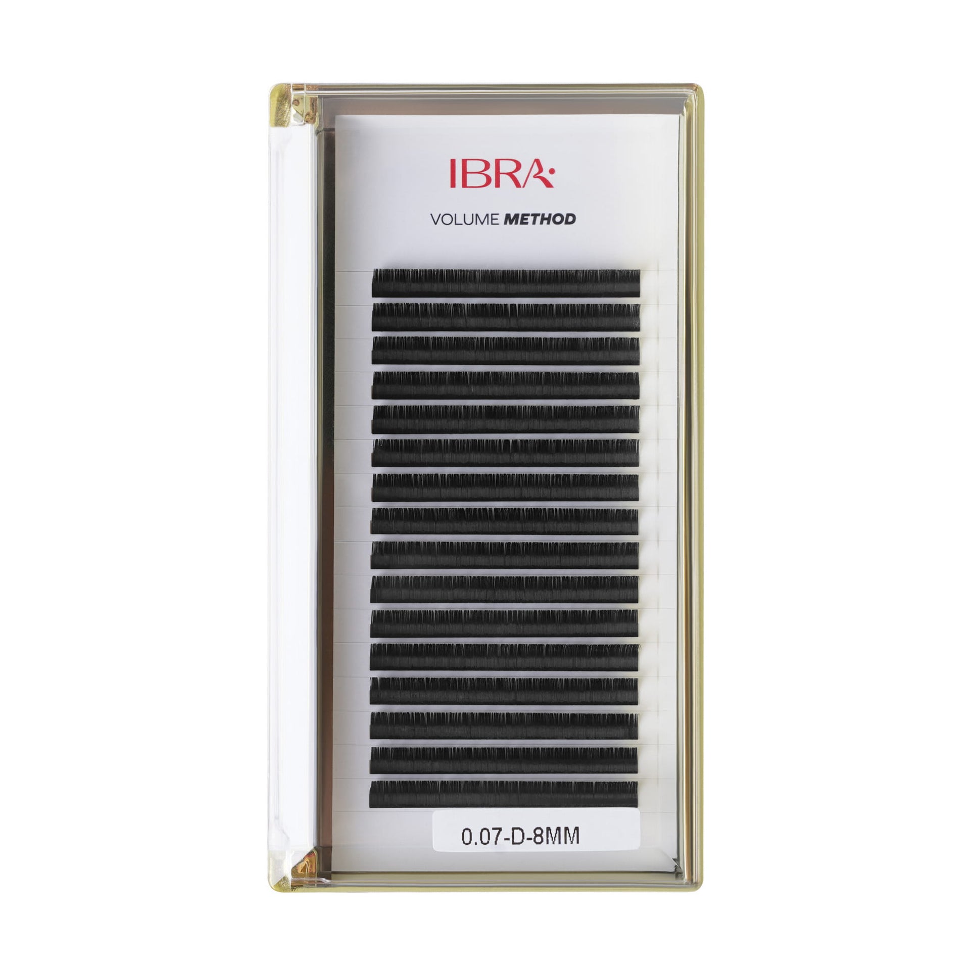 Metodo volume ciglia 0,07 D 8MM IBRA Makeup