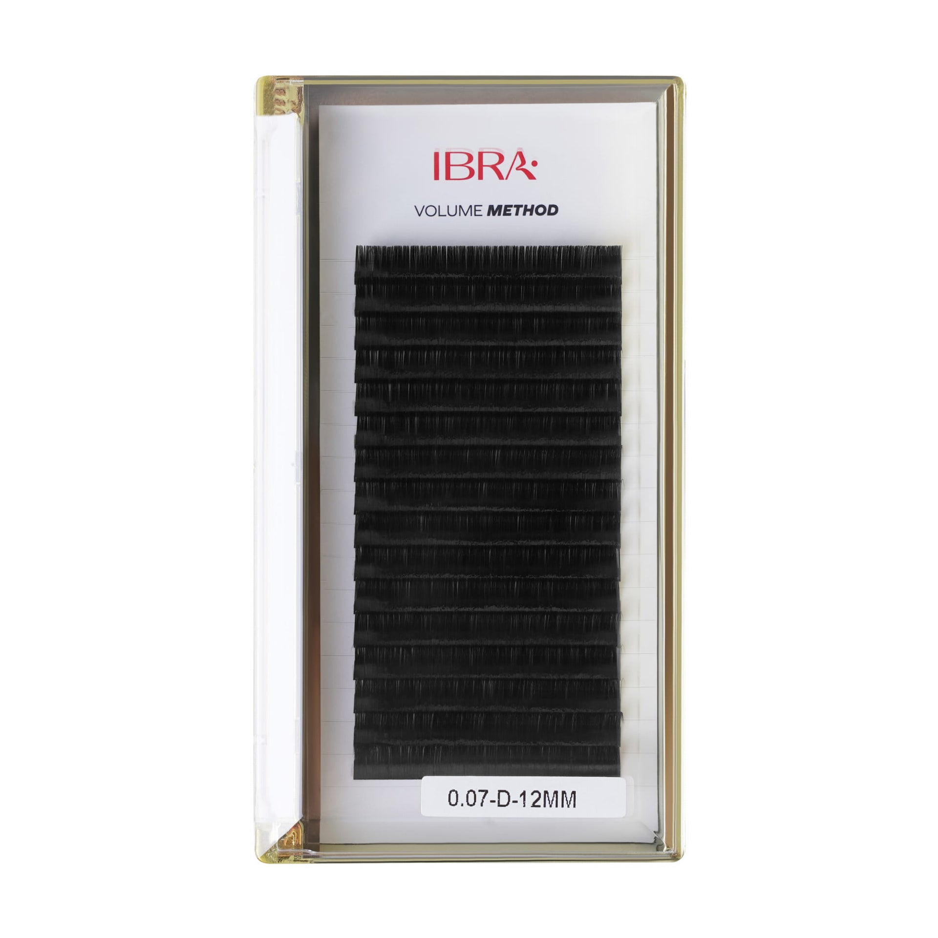 Metodo volume ciglia 0,07 D 12MM IBRA Makeup