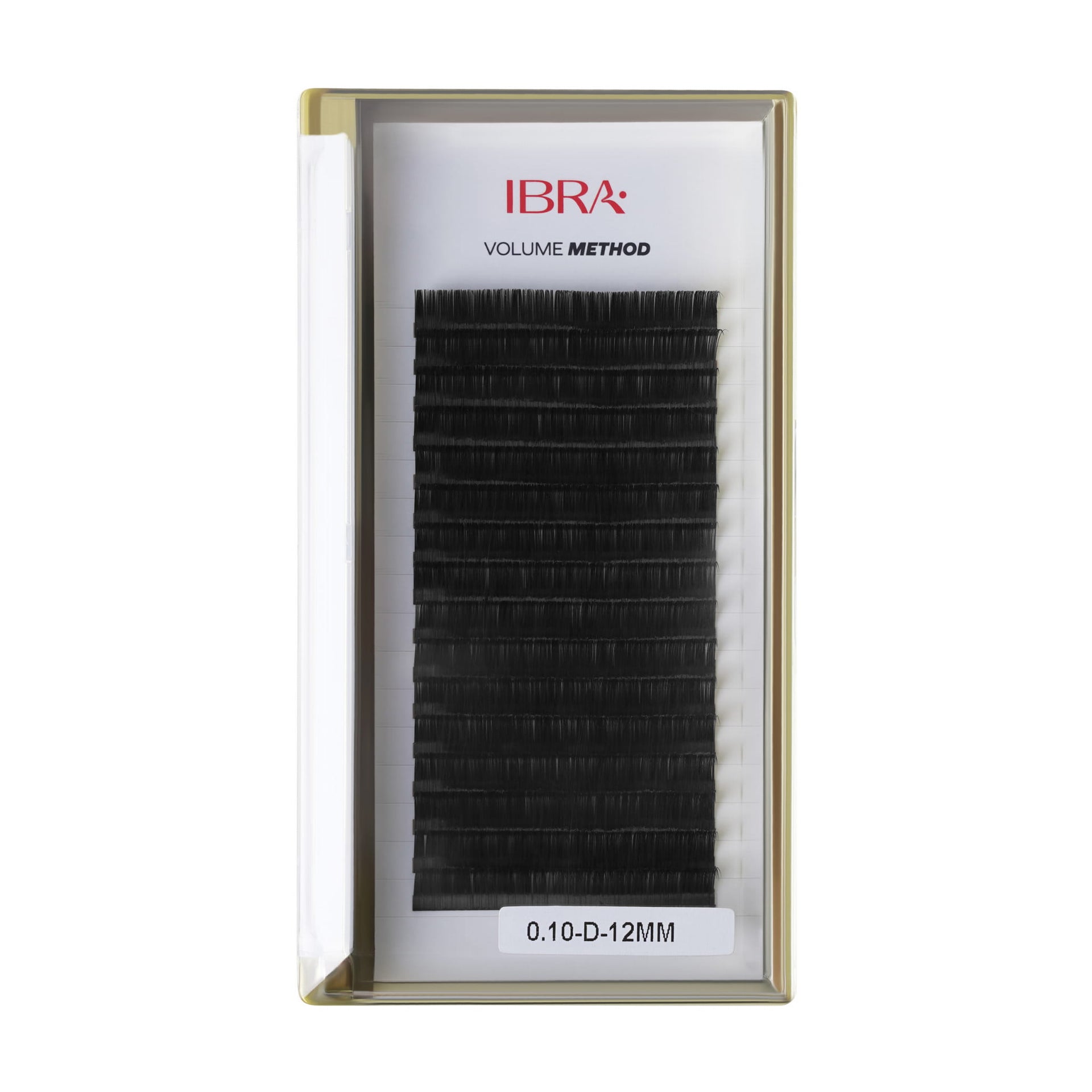Metodo volume ciglia 0,10 D 12mm IBRA Makeup