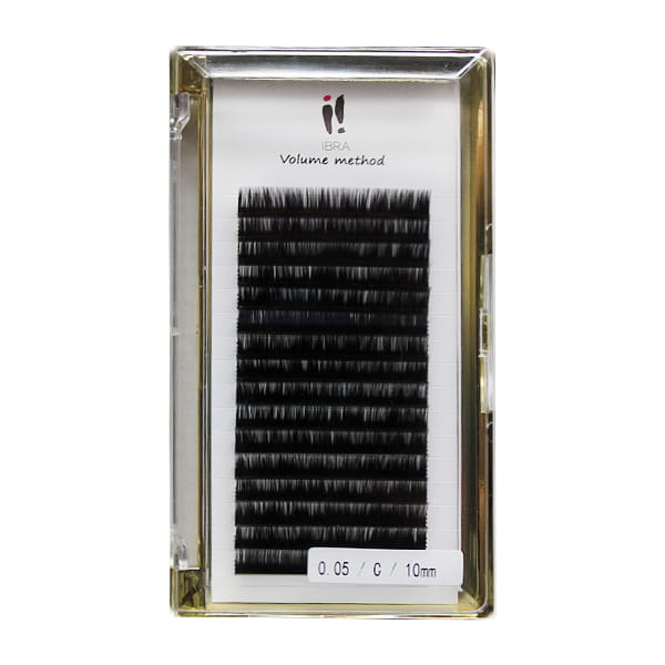 Metodo volume ciglia 0,05 C 10MM IBRA Makeup