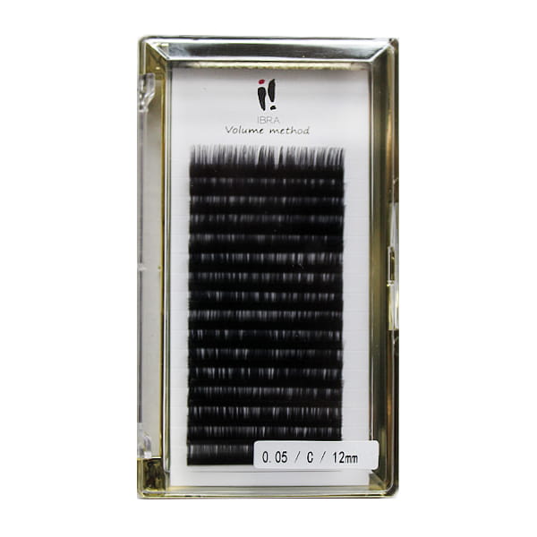 Metodo volume ciglia 0,05 C 12MM IBRA Makeup