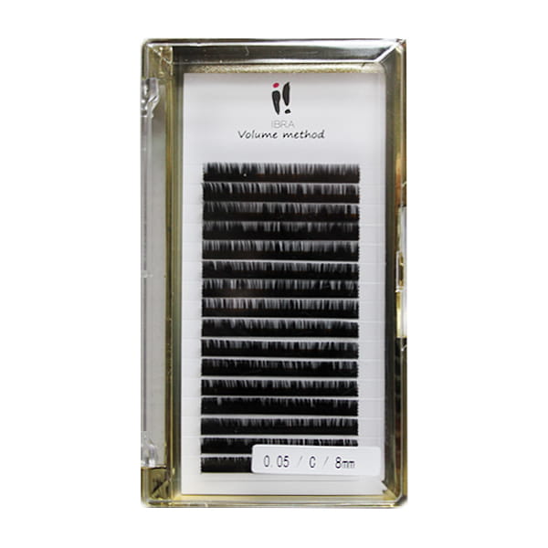 Metodo volume ciglia 0,05 C 8MM IBRA Makeup