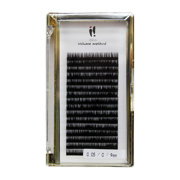 Metodo volume ciglia 0,05 C 9MM IBRA Makeup