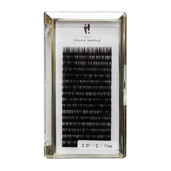 Metodo volume ciglia 0,07 C 11MM IBRA Makeup