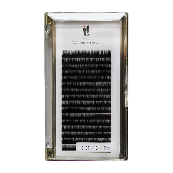 Metodo volume ciglia 0,07 C 9MM IBRA Makeup