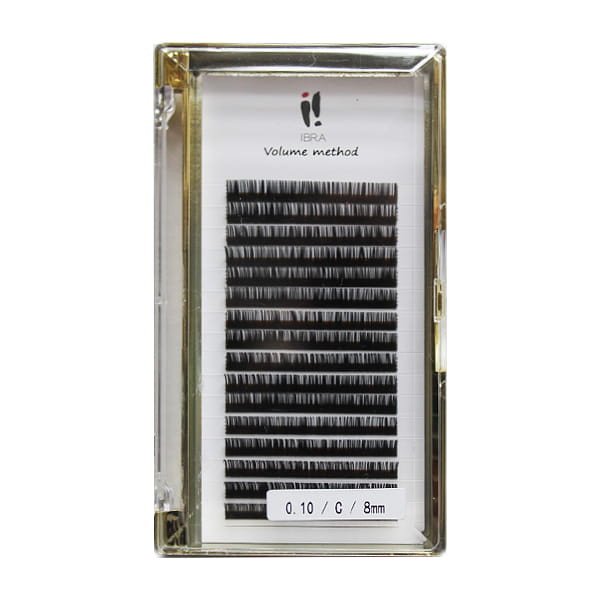 Metodo volume ciglia 0,10 C 8MM IBRA Makeup
