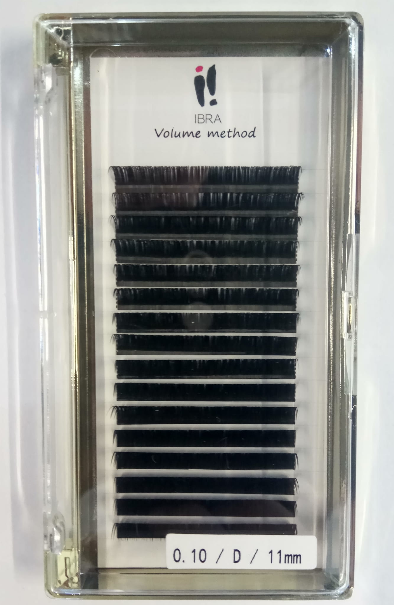 Metodo volume ciglia 0,10 D 11mm IBRA Makeup
