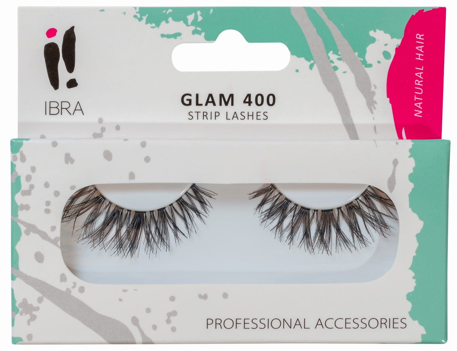 Rzęsy na pasku GLAM 400 IBRA Makeup