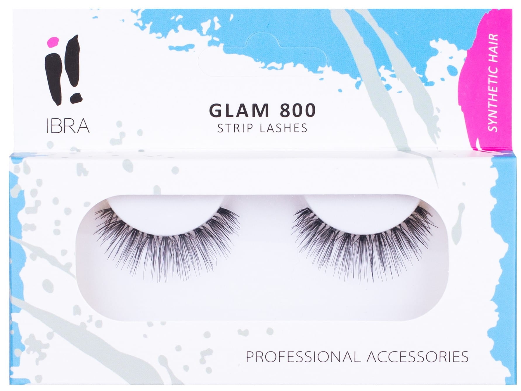 Rzęsy na pasku GLAM 800 IBRA Makeup