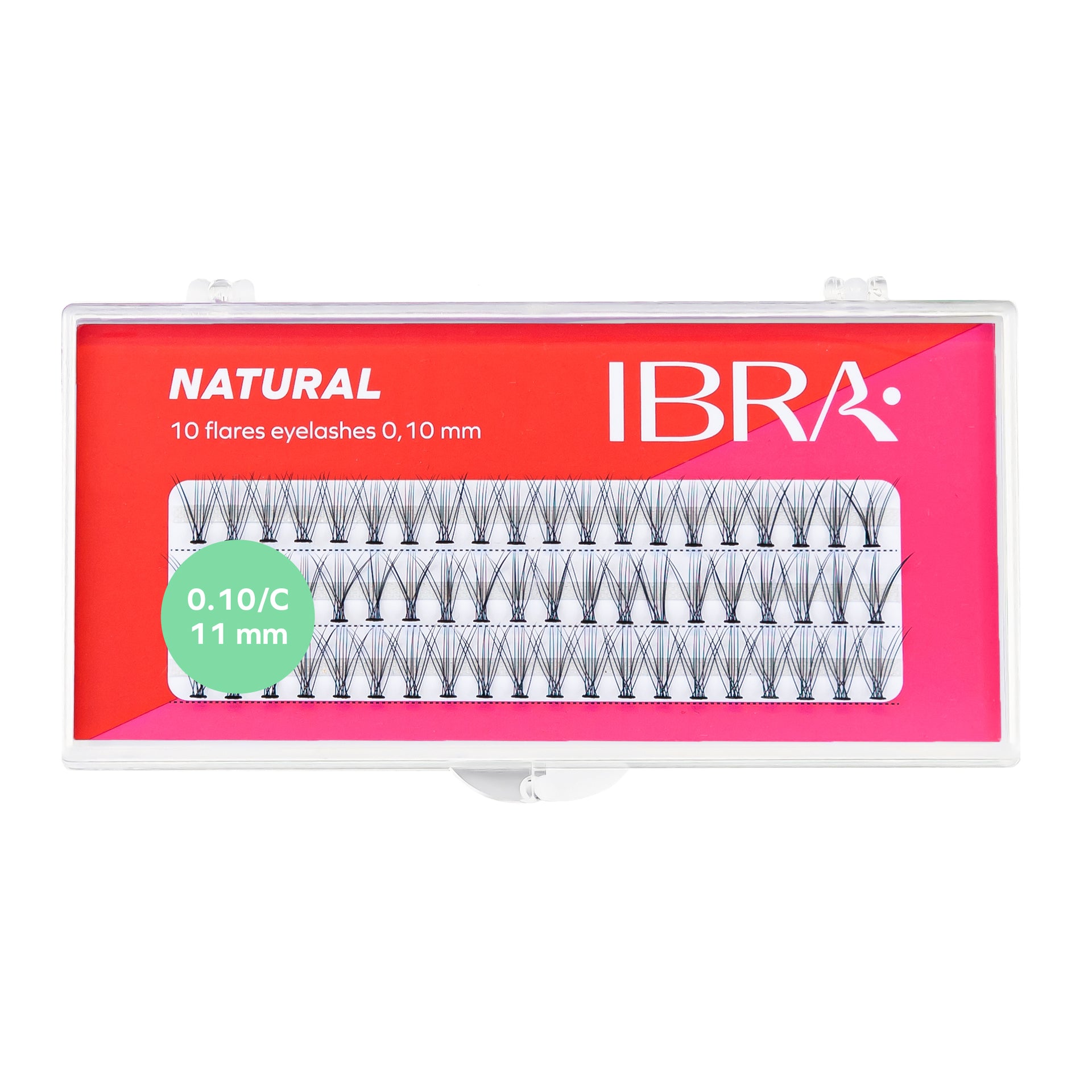 Ciglia naturali da 11 mm IBRA Makeup