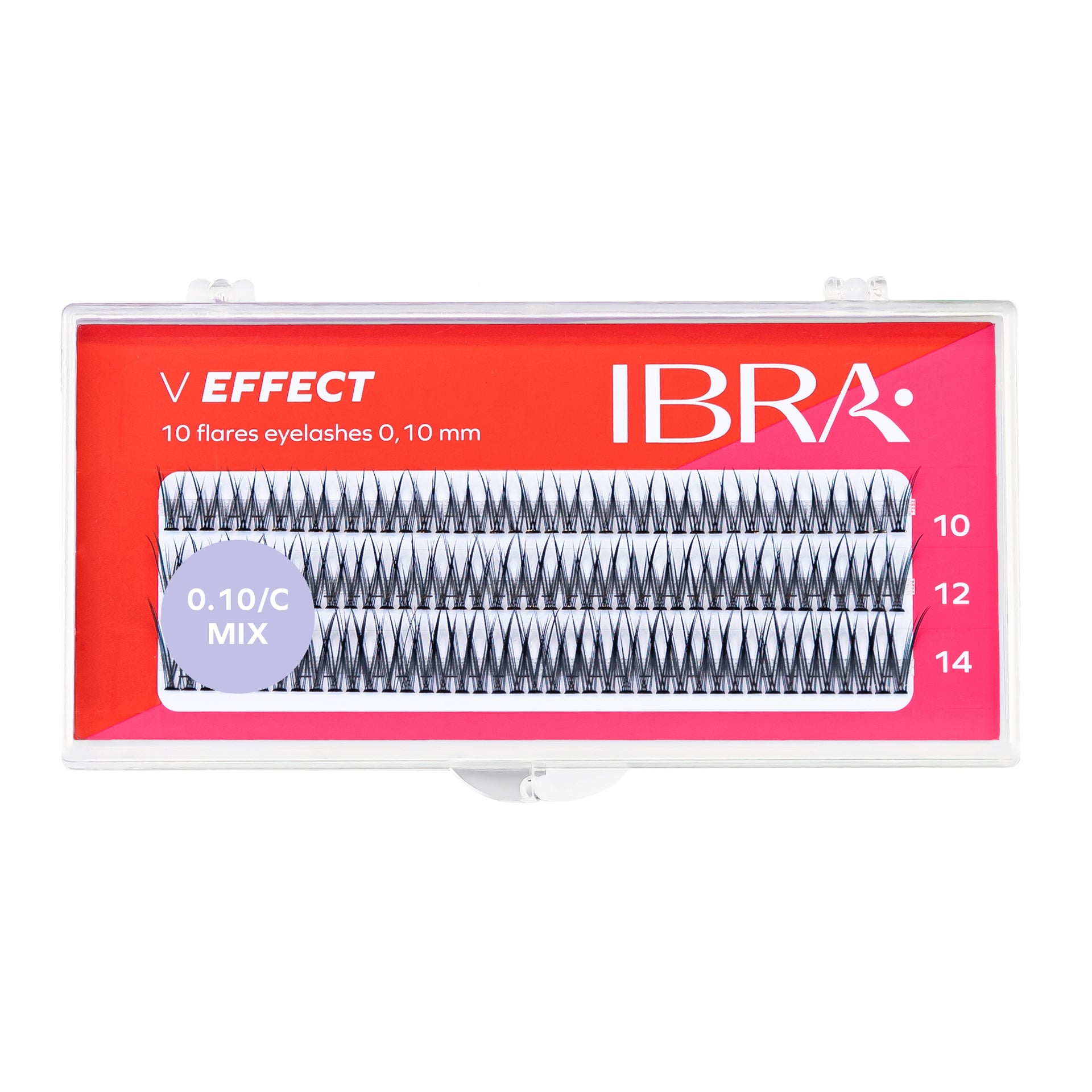 Kępki rzęs V effect C MIX IBRA Makeup