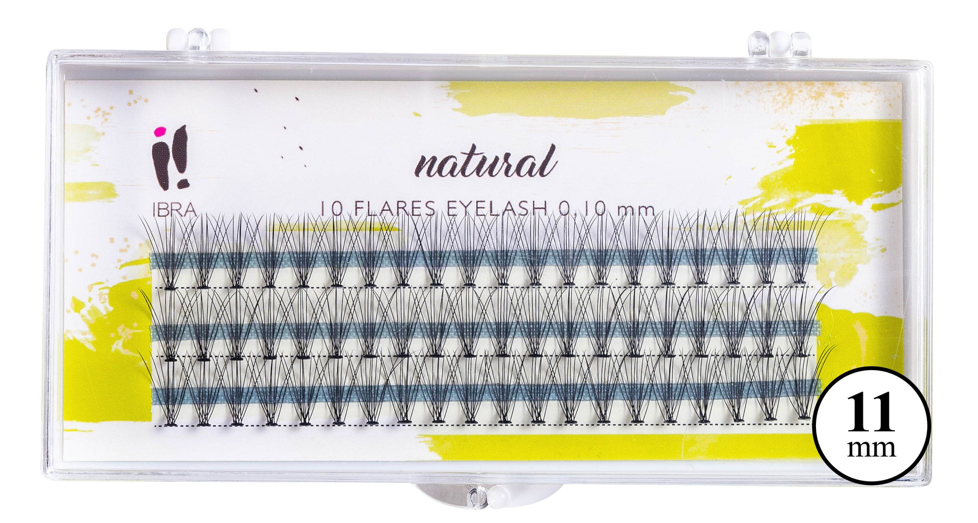 Ciglia naturali da 11 mm IBRA Makeup
