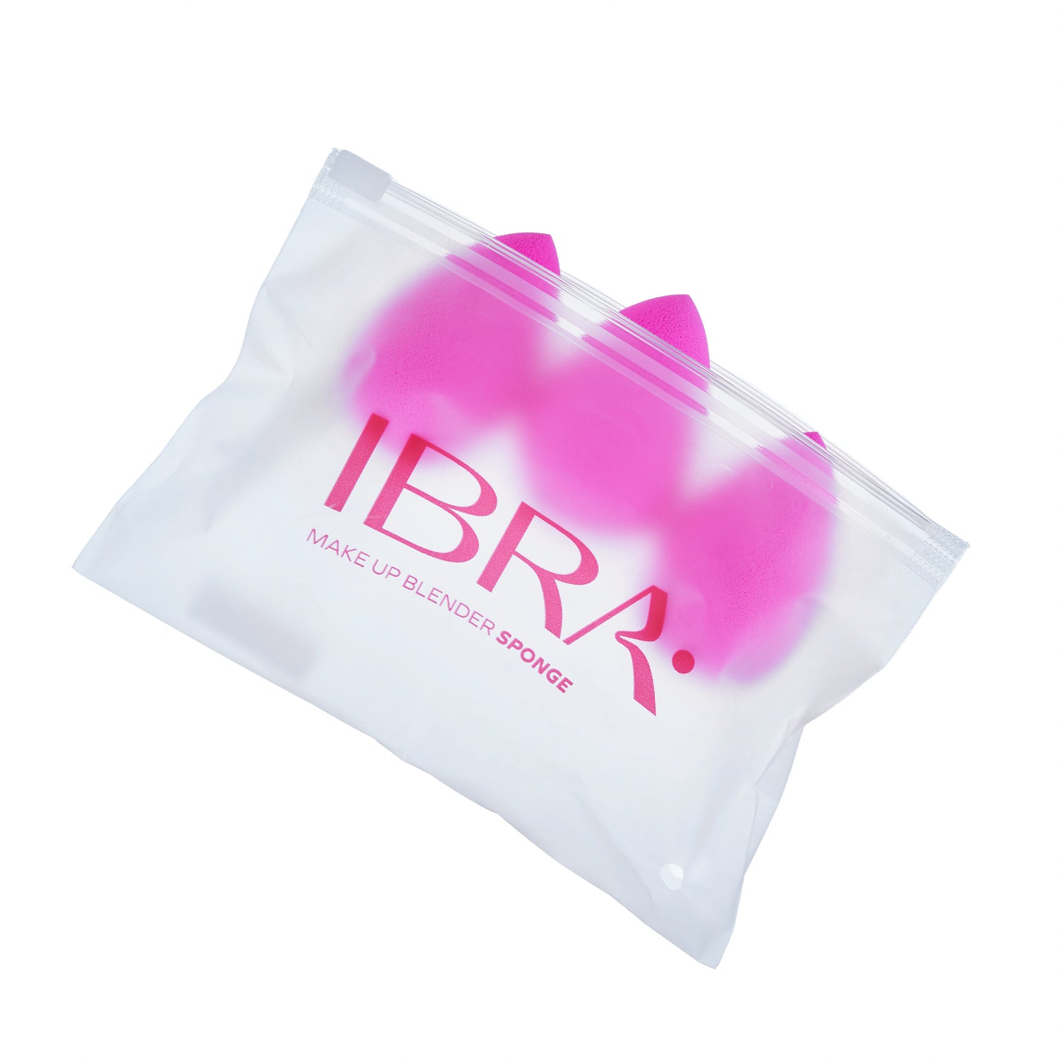 Makeup Blender Sponge zestaw różowych gąbeczek trio IBRA Makeup