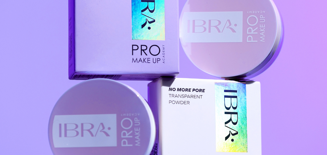 Niezwykłe Nowości od IBRA Makeup! Poznaj Pudry Sypkie No More Pore i Glass Powder we Współpracy z Pro Makeup Academy!