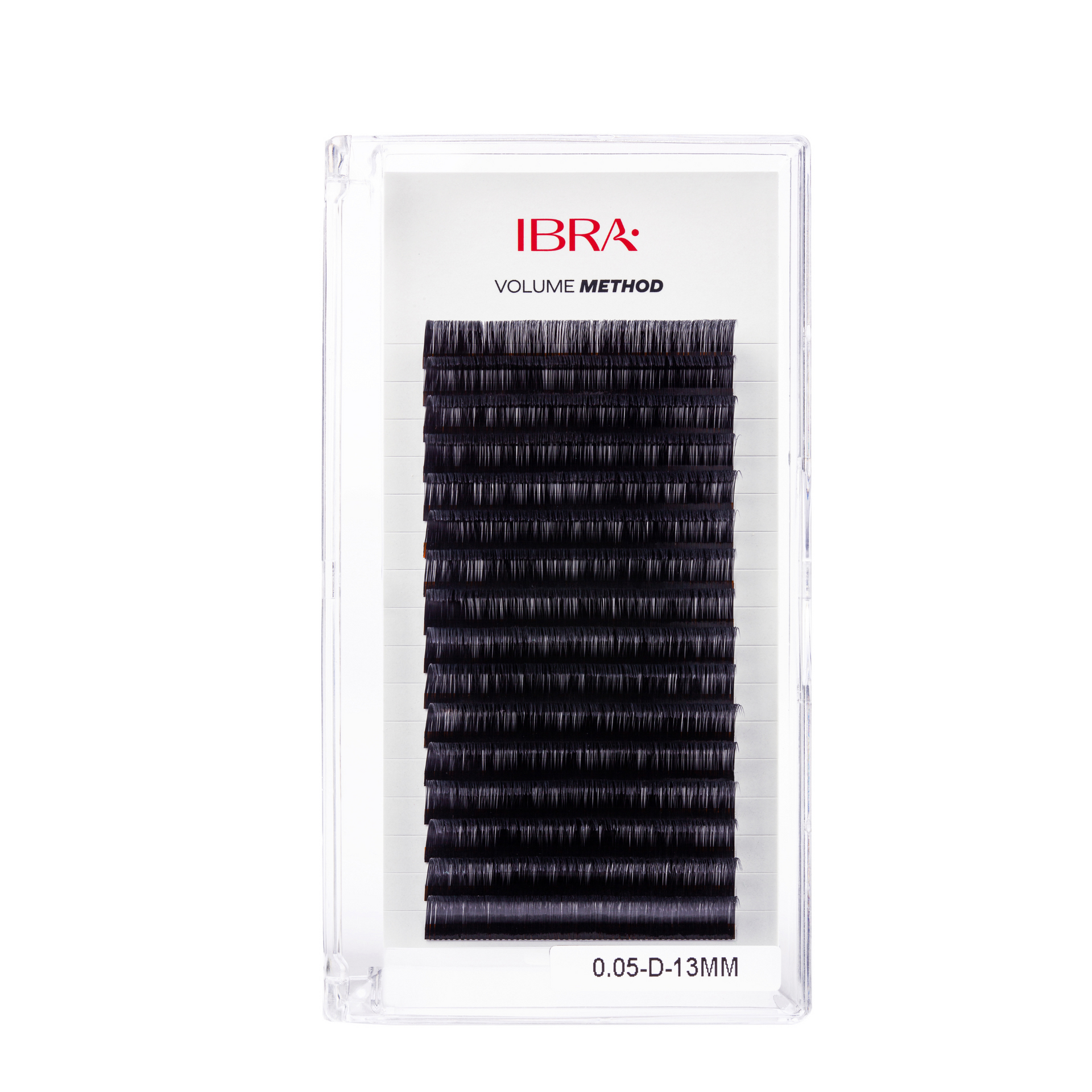 Rzęsy volume method 0,05 D 13MM IBRA Makeup