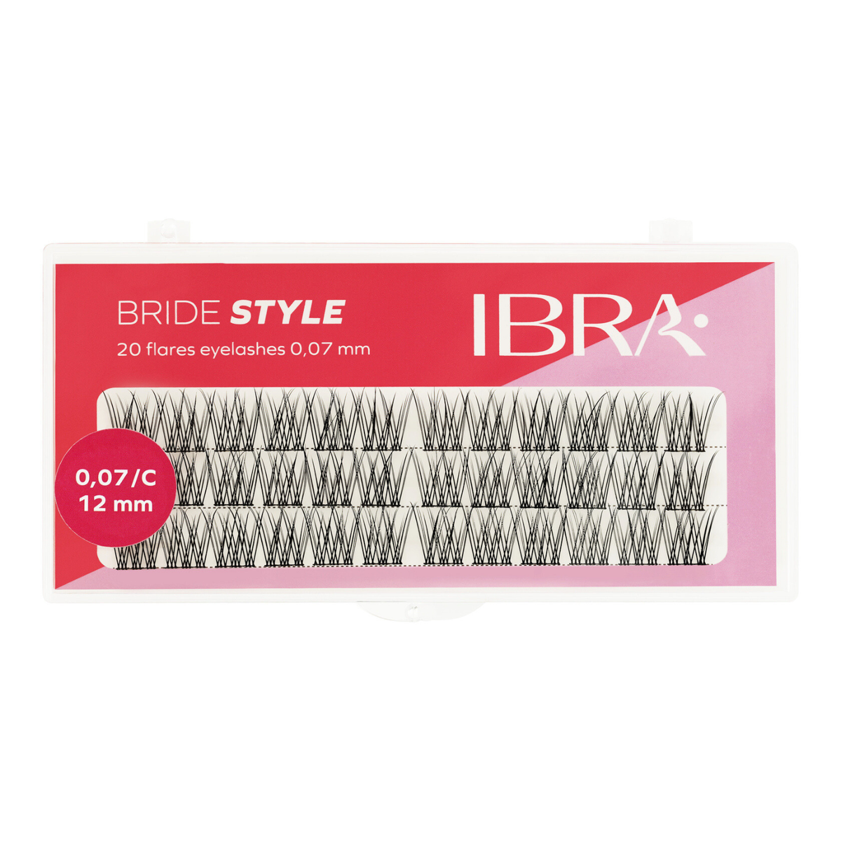 Ibra Razza Kępki rzęs Bride Style 12mm IBRA Makeup