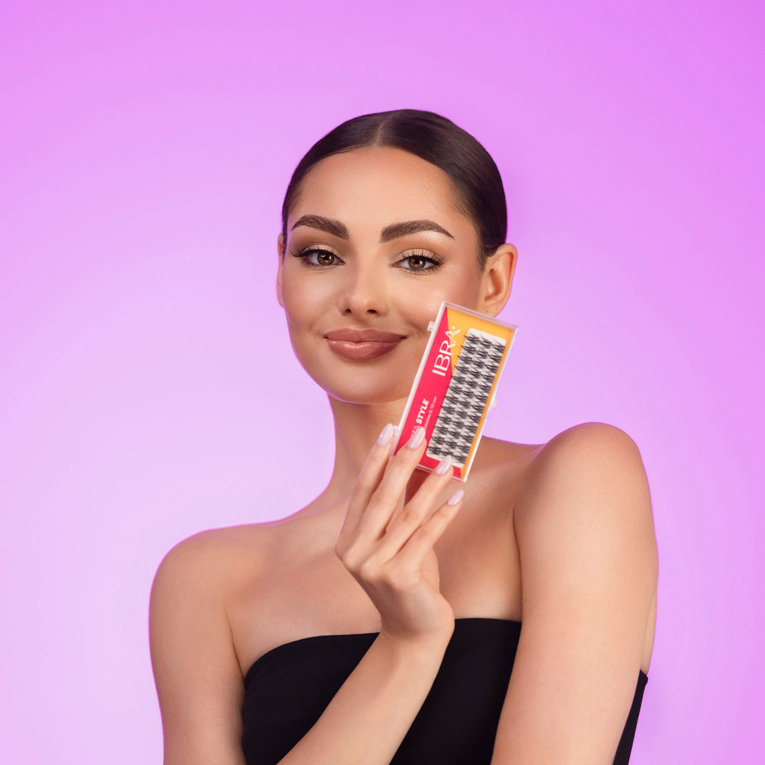 Kępki rzęs Insta Style 8mm IBRA Makeup