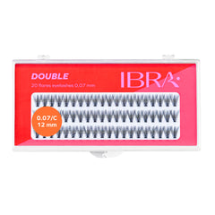 Kępki rzęs Double 12mm IBRA Makeup