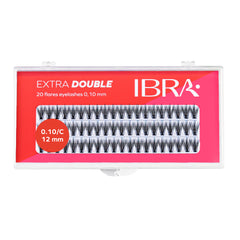 Kępki rzęs Extra Double 12mm IBRA Makeup