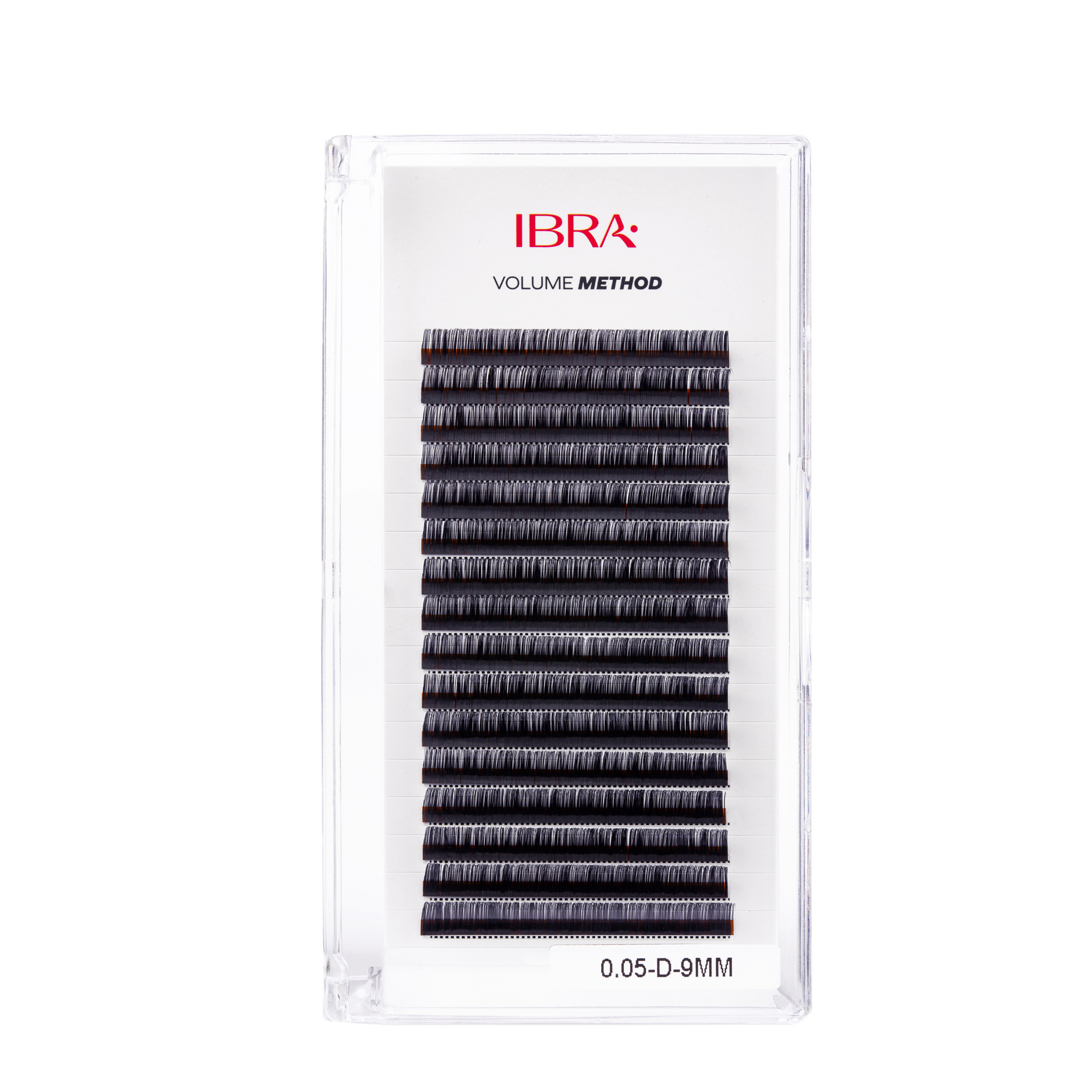 Rzęsy volume method 0,05 D 9MM IBRA Makeup