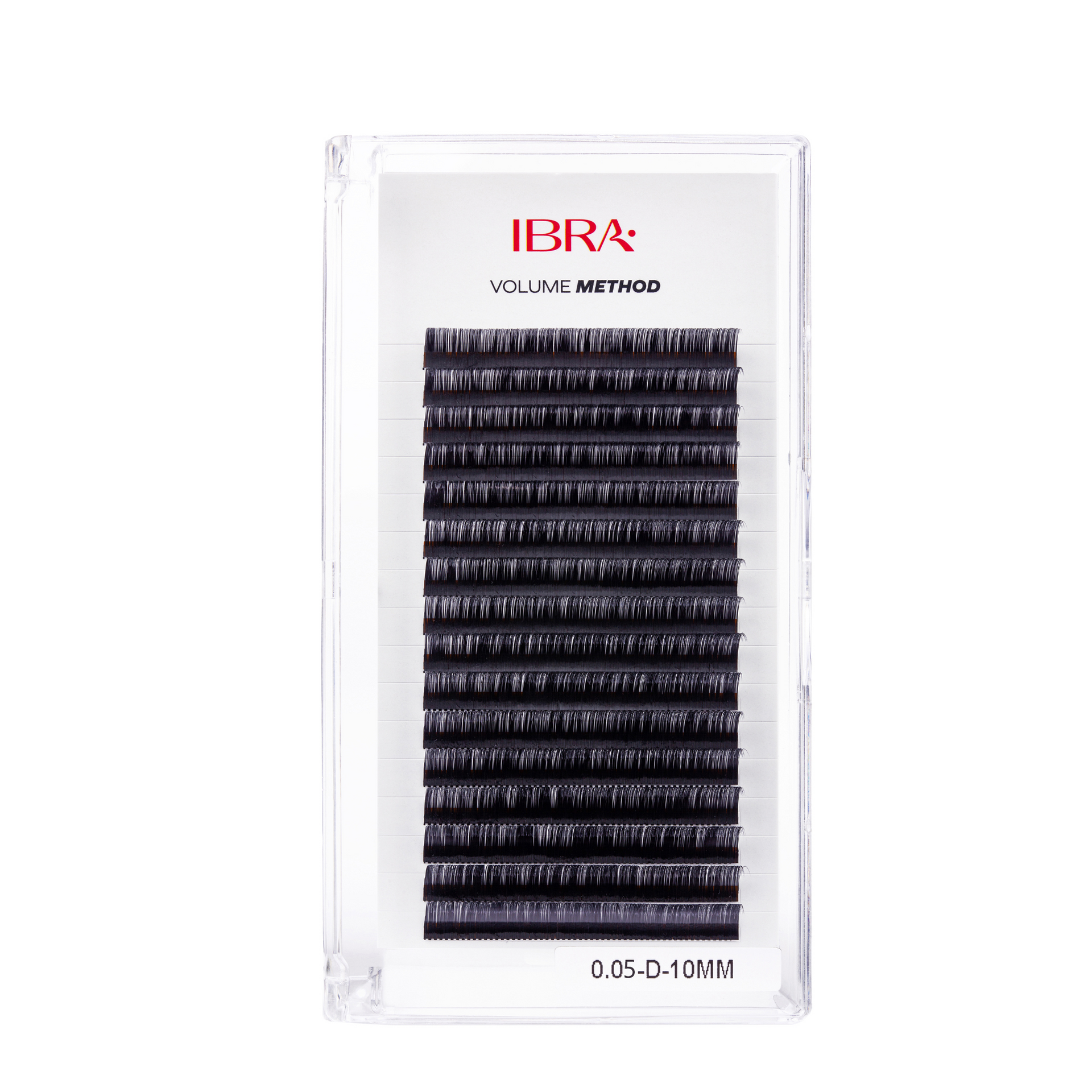 Rzęsy volume method 0,05 D 10MM IBRA Makeup