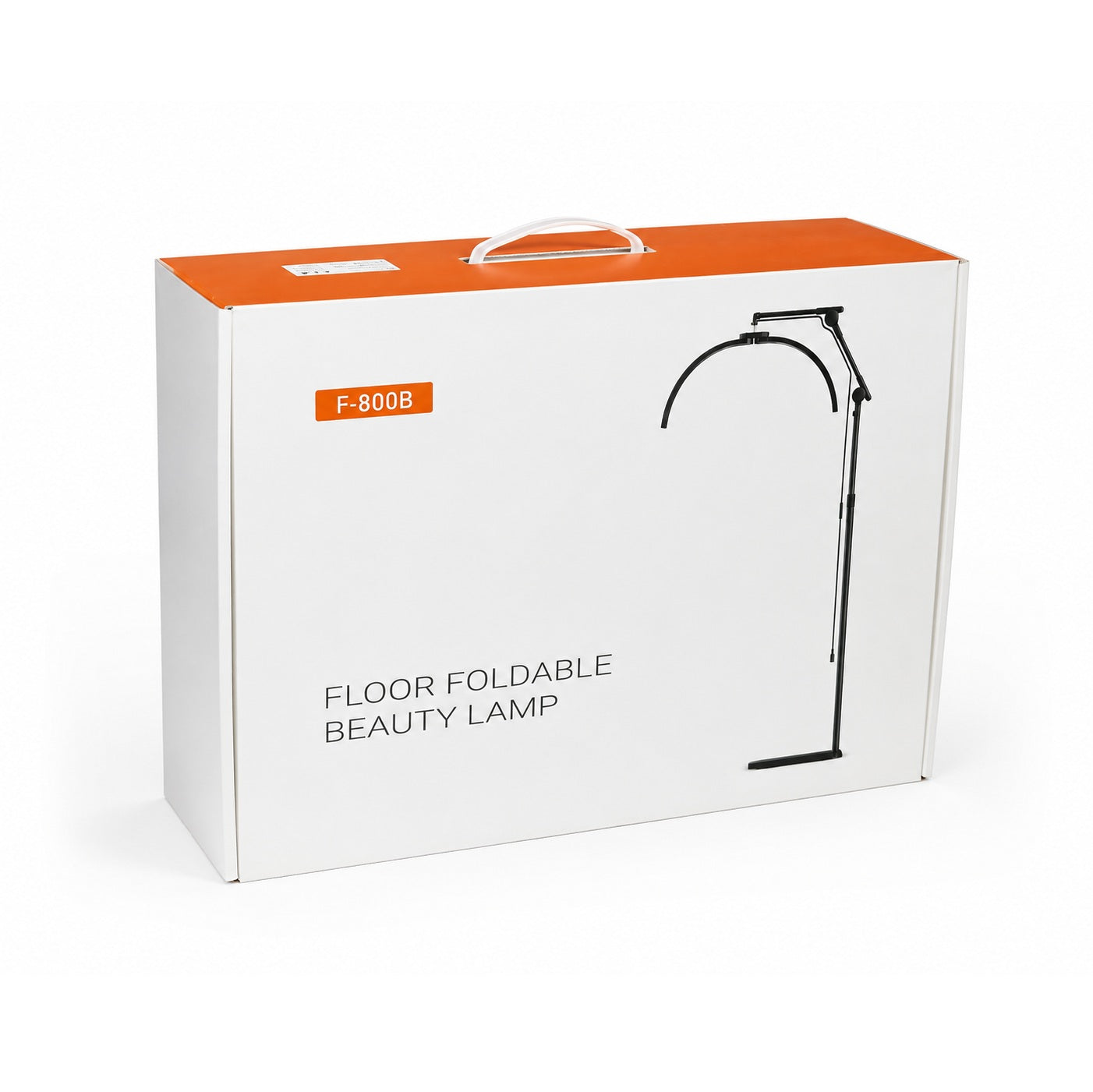 LUNA half-ring LED floor lamp black ARUBA