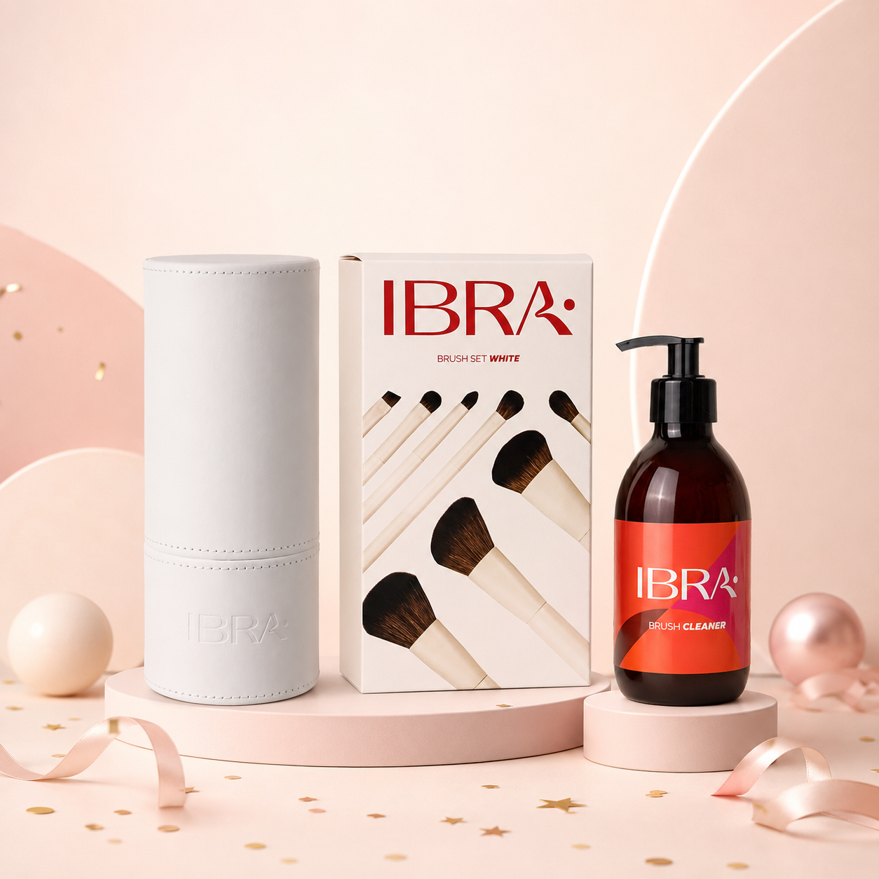 Zestaw urodzinowy "Pędzlowe SPA" IBRA Makeup