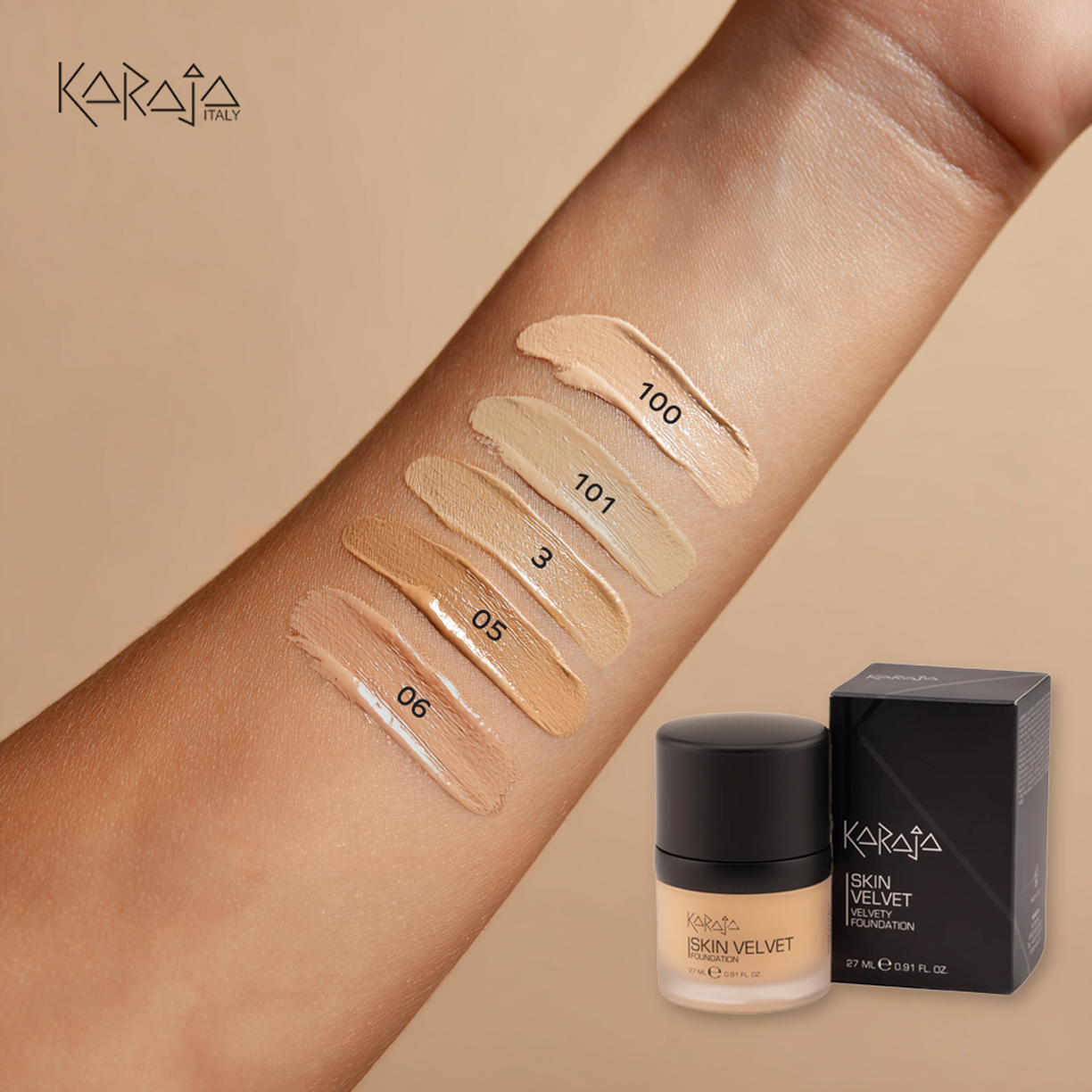 Skin Velvet Lifting Foundation Nr. 4 Karaja